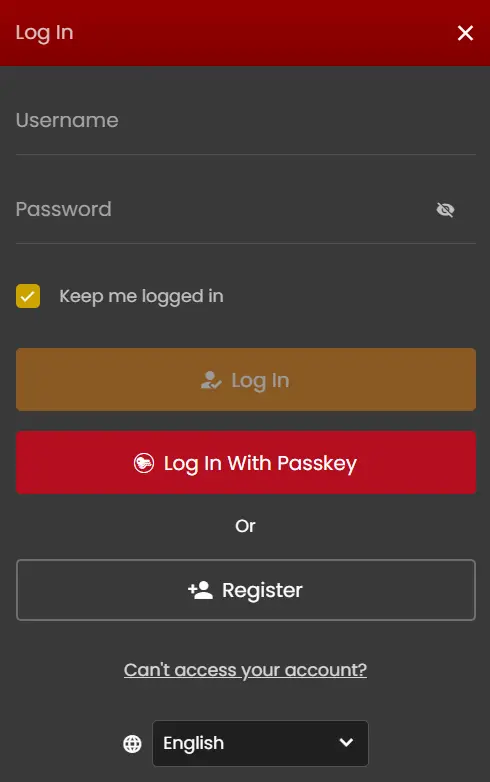Golden Tiger Casino login